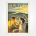 New York Pennsylvania Railroad Poster | Rooftop Panorama | Vintage New York Poster | Harley Wood