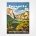 Yosemite United Air Lines print - 1945 Yosemite Valley poster