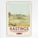 Hastings BR railway poster
