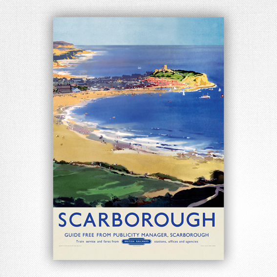 Scarborough poster - British Railways poster - Frank Mason