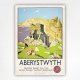 GWR Aberystwyth poster - Michael Reilly - 1946