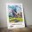 Cambridgeshire Bourn Mill poster - Kenneth Steel