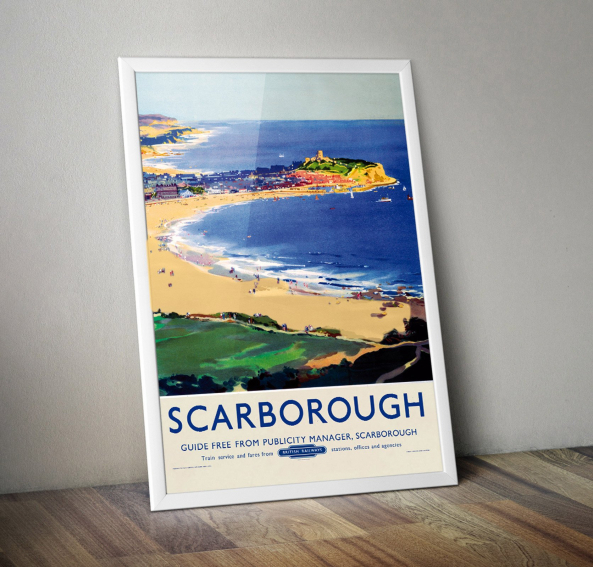 Scarborough poster - British Railways poster - Frank Mason - Image 2