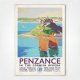 Penzance Cornish Riviera poster