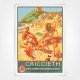 Vintage Criccieth Travel Poster - GWR Railway Poster - Alfred Lambart - GWR Railway Poster - Alfred Lambart