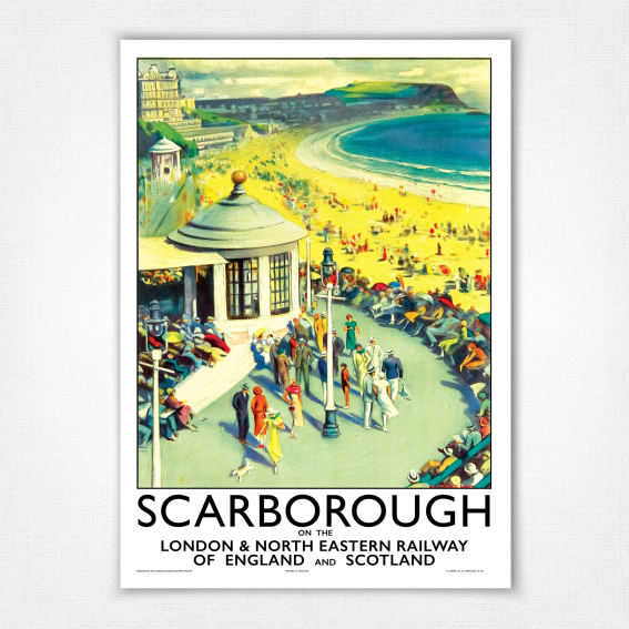 Scarborough by LNER poster - Arthur Michael - 1935