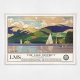 Windermere from Bowness poster - The Lake District - Norman Wilkinson