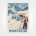 Montreux Ski poster - The Golden Pass Route Switzerland