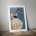 1950s Spain travel poster 'white dress & three lamps' - Guy Georget