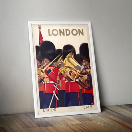 London LNER-LMS poster - M