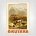 Gruyere poster with Gruyere cows Switzerland - Anton Reckziegel