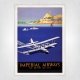 Imperial Airways The British Air Line poster