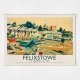 Felixstowe railway poster - Robert Swinham