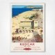 Redcar poster - North Yorkshire vintage railway poster - Ellis Silas