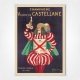 Champagne Vicomte de Castellane poster