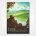 Earth Your Oasis in Space” travel poster