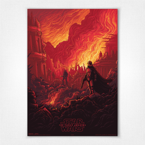 Star Wars The Force Awakens 3of4 - AMC IMAX - Dan Mumford