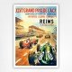 XLVI Grand Prix de L'ACF poster - 1960 French Grand Prix poster - Reims - Jean des Gachons