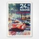 1959 24H du Mans poster - Dexter Brown