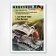 1954 Italian Grand Prix poster - Mercedes Italiens Grand Prix victory poster - Hans Liska