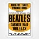 The Beatles Carnegie Hall poster, New York City - 1964