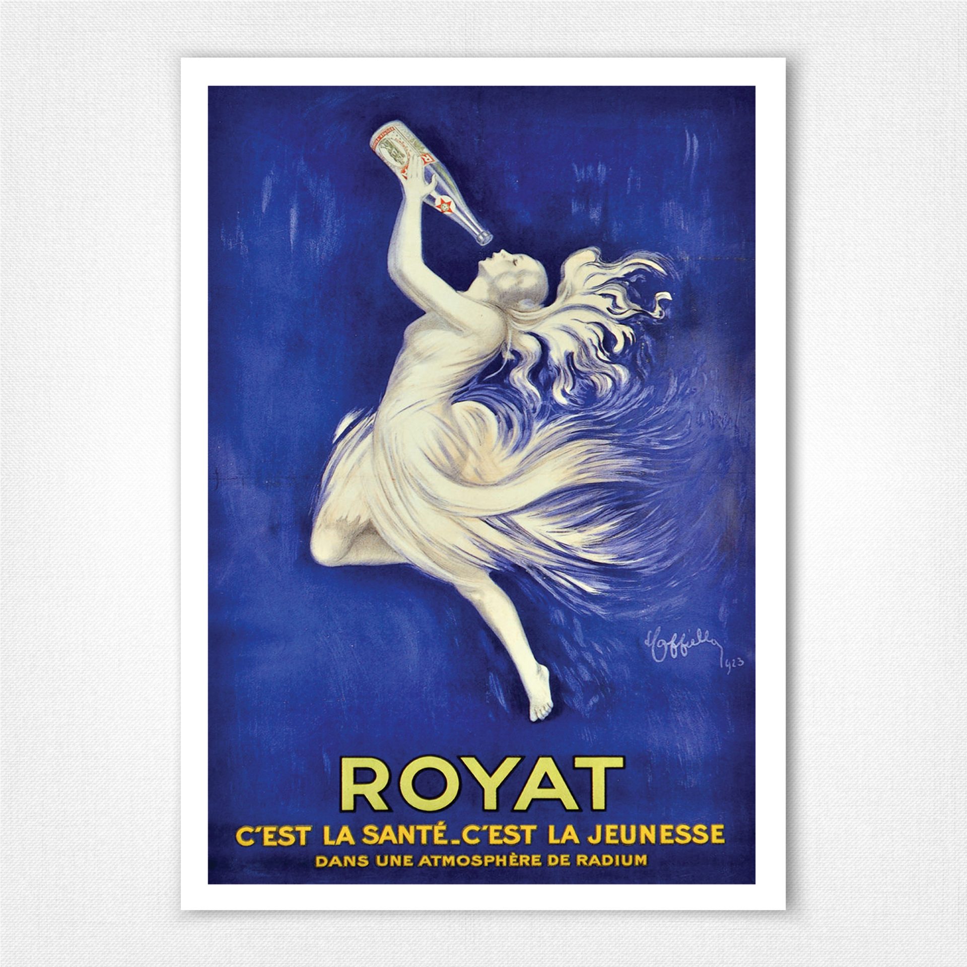 Royat poster C'est la Santé C'est la Jeunesse - Leonetto Cappiello - 1923
