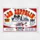Led Zep Earl's Court 1975 poster, Led Zeppelin wall art print 23-24-25 May 1975 - New version