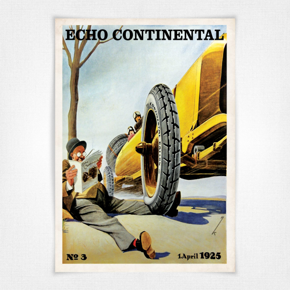 Echo Continental poster - No 3, April 1925 - HK