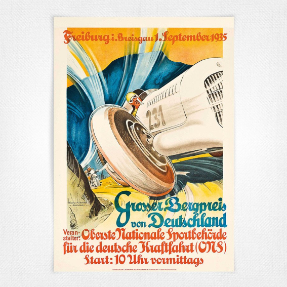 Grosser Bergpreis von Deutschland 1935 - Klotz & Kienast