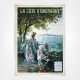 La Cote D'Emeraude poster Emerald Coast travel poster - 1895 - Quinlan