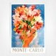 Flower Girl Monte Carlo poster Jean-Gabriel Domergue