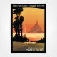 Excursions au Mont St Michel poster Chemins De Fer De L'État - Constant-Duval