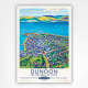 Dunoon The Firth of Clyde poster - Montague Birrell Black - 1955 - Town