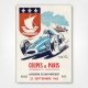 1962 Coupes De Paris poster - Vintage motor sport poster - Geo Ham poster