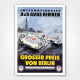 1958 Grosser Pries Von Berlin poster - Berlin Grand Prix 1958 Avus Rennen