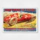 1954 Spanish Grand Prix poster - Gran Premio de España - Premio Peña Rhin