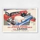 1929 Rallye Mondial poster by Jean Don, classic car rally poster, vintage car poster, art deco poster