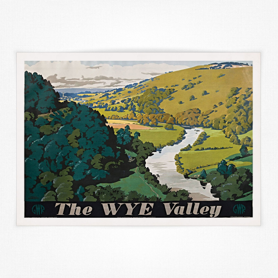 Wye Valley Poster - 1946 - Frank Newbould