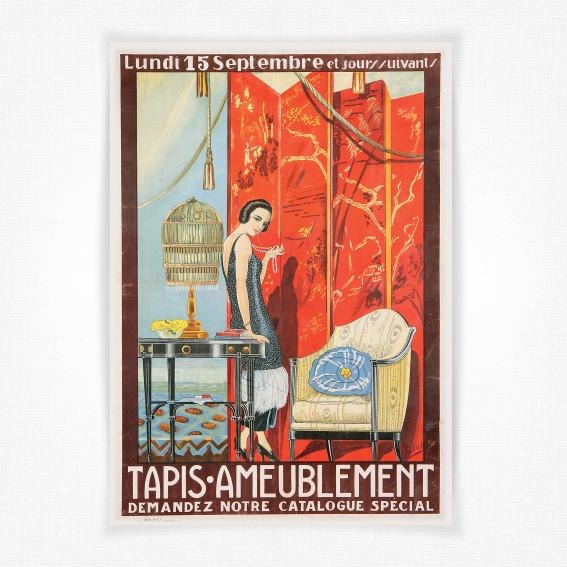 Tapis Ameublement poster Demandez Notre Catalogue Special - Goblet