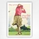 Stay young playing Golf in Germany poster - Ludwig Hohlwein 1930