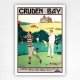 Cruden Bay LNER poster - Vintage Golf poster - Gawthorn