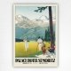 Palace Hotel St Moritz Poster - Emil Cardinaux -1922