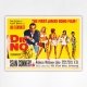 Dr No film poster - James Bond - 1962