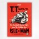 1961 Isle of Man TT Races poster - vintage motorcycle poster