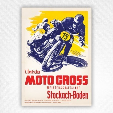 Deutscher Moto Cross poster