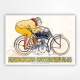 Motocycles Cottereau poster - Vintage Motorcycle poster - Rene Vincent