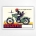 Socovel Motorcycles poster - 1948 Vintage motorbike wall art