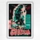 French Godzilla film poster - A Poucel - 1956 - One sheet