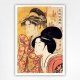 Two Beauties With Bamboo print - Kitagawa Utamaro - c1795