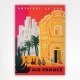 Amerique Du Sud poster - Air France poster - Villemot